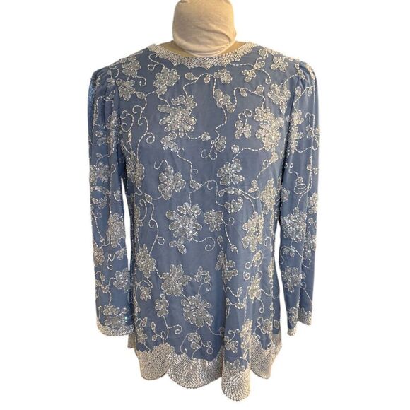 Jack Bryan Tops - Jack Bryan Vintage Beaded Tunic Occasion Event Sz. 12